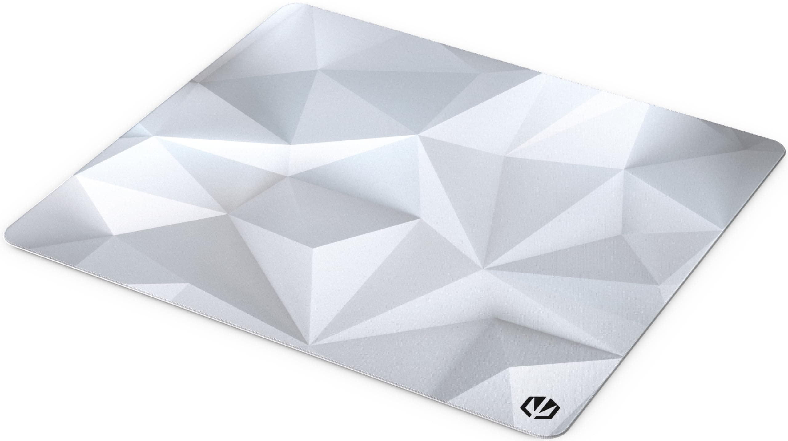 Подложка за мишка Endorfy Crystal Onyx White L, гейминг, бяла, 450 x 400 x 3 мм
