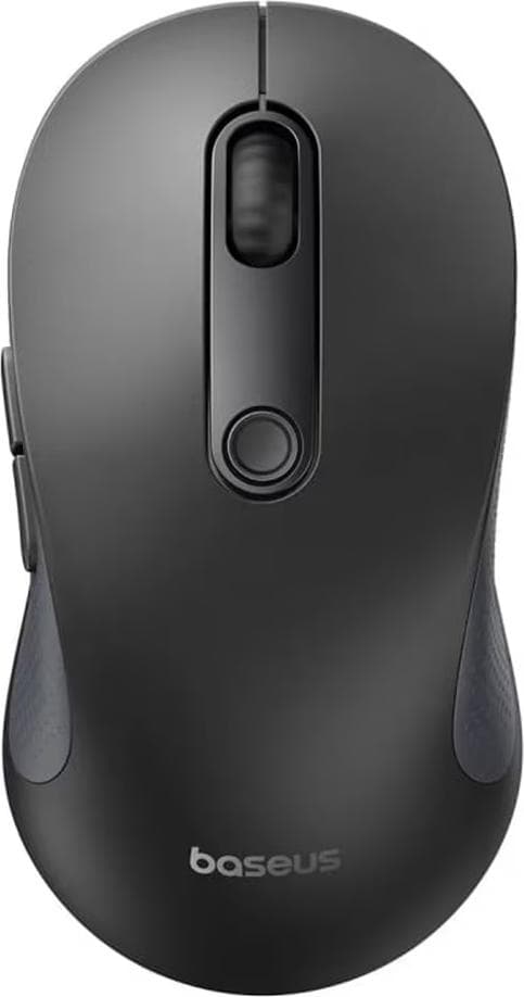 Ергономична безжична мишка (за Mac и PC) - Baseus F02 Wireless Bluetooth Mouse (сив)
