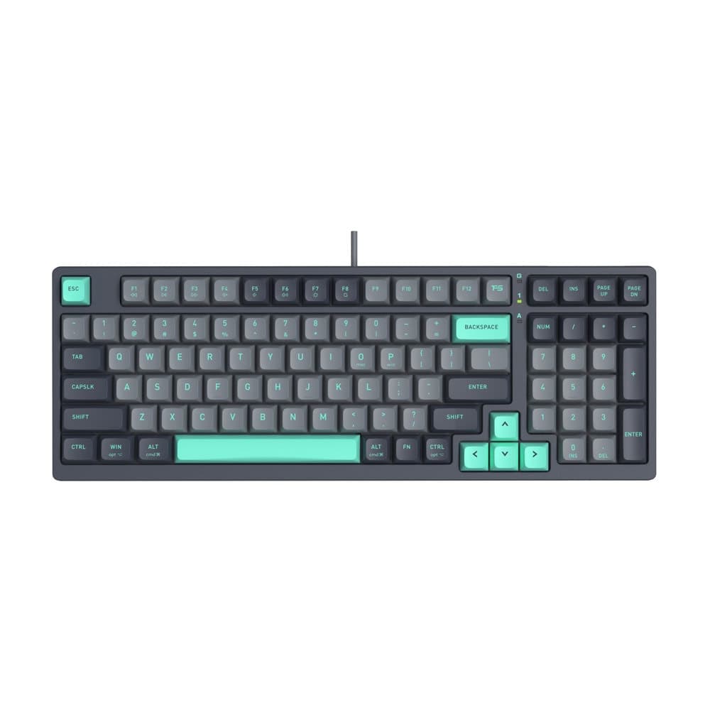 Клавиатура A4tech Fstyler FS300 Panda Rock, механична, FS суичове, кирилизирана по БДС, черна, USB