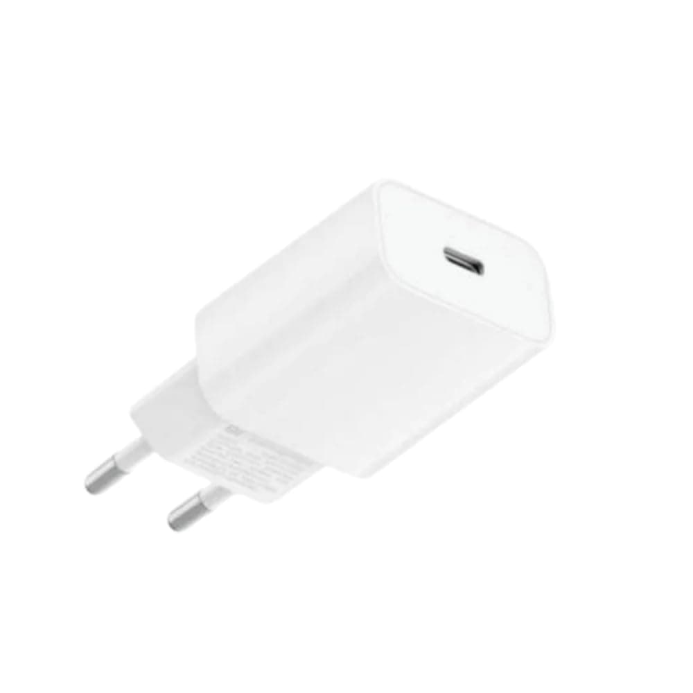 Зарядно устройство Xiaomi Mi 20W Charger USB C EU, от контакт към USB Type C (ж), 20W, бяло