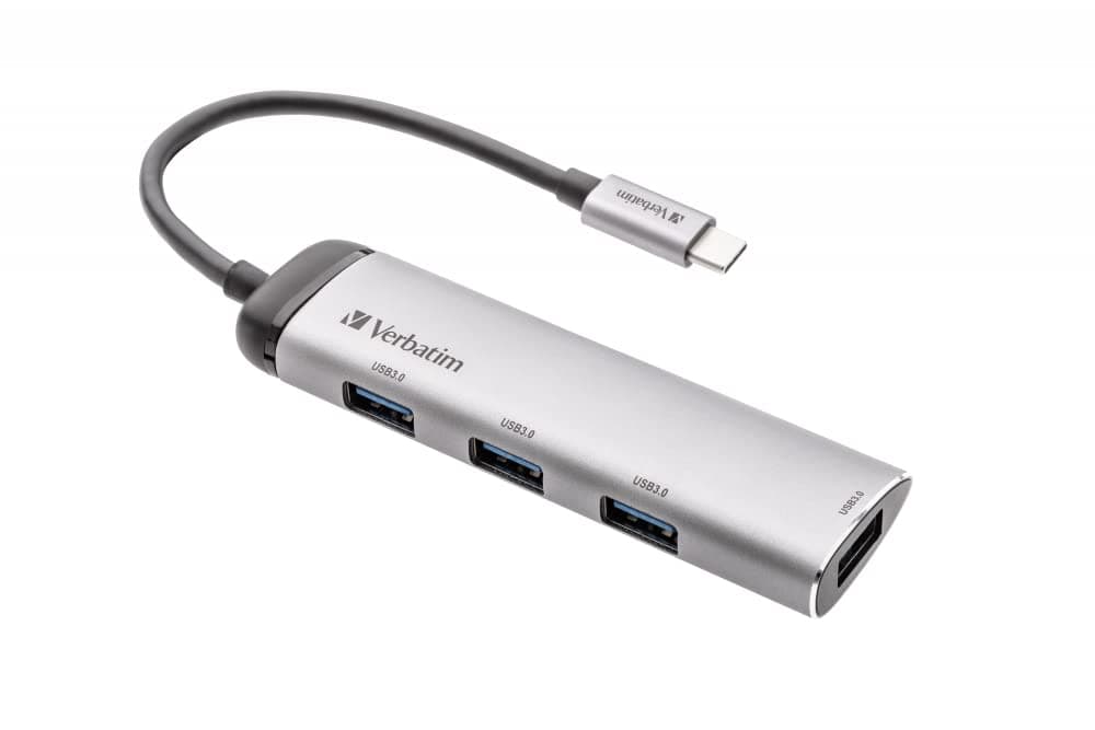 Verbatim USB-C Multiport Hub 4-Port USB 3.2 Gen 1 Type A