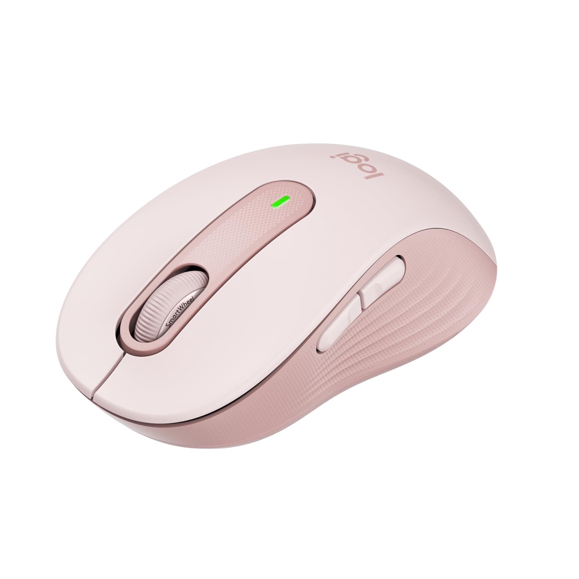 Мишка Logitech Signature M650 Rose, оптична (4000 dpi), безжична, USB, Bluetooth, розова