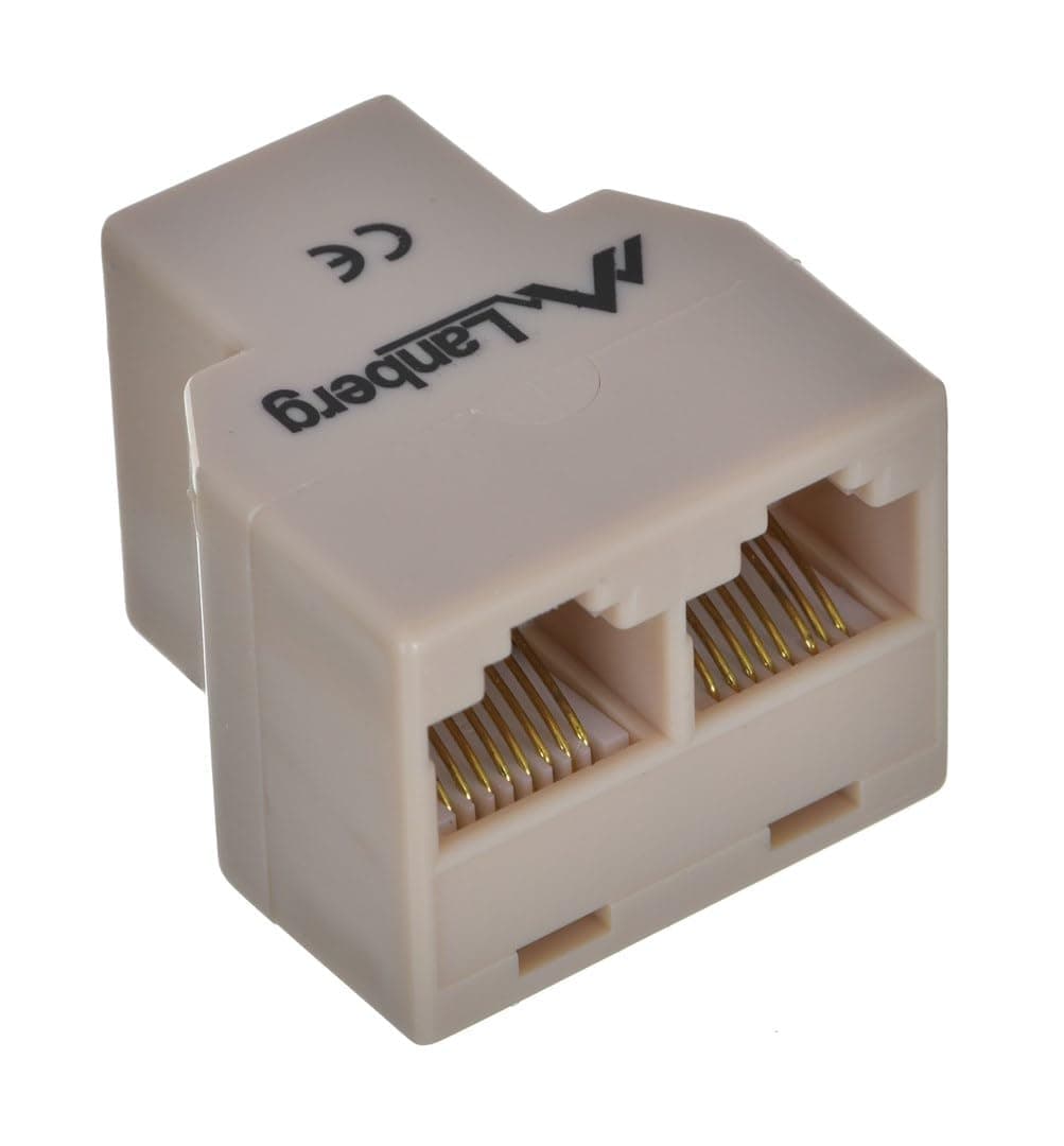 Lanberg RJ-45 inline coupler RJ-45->2XRJ-45