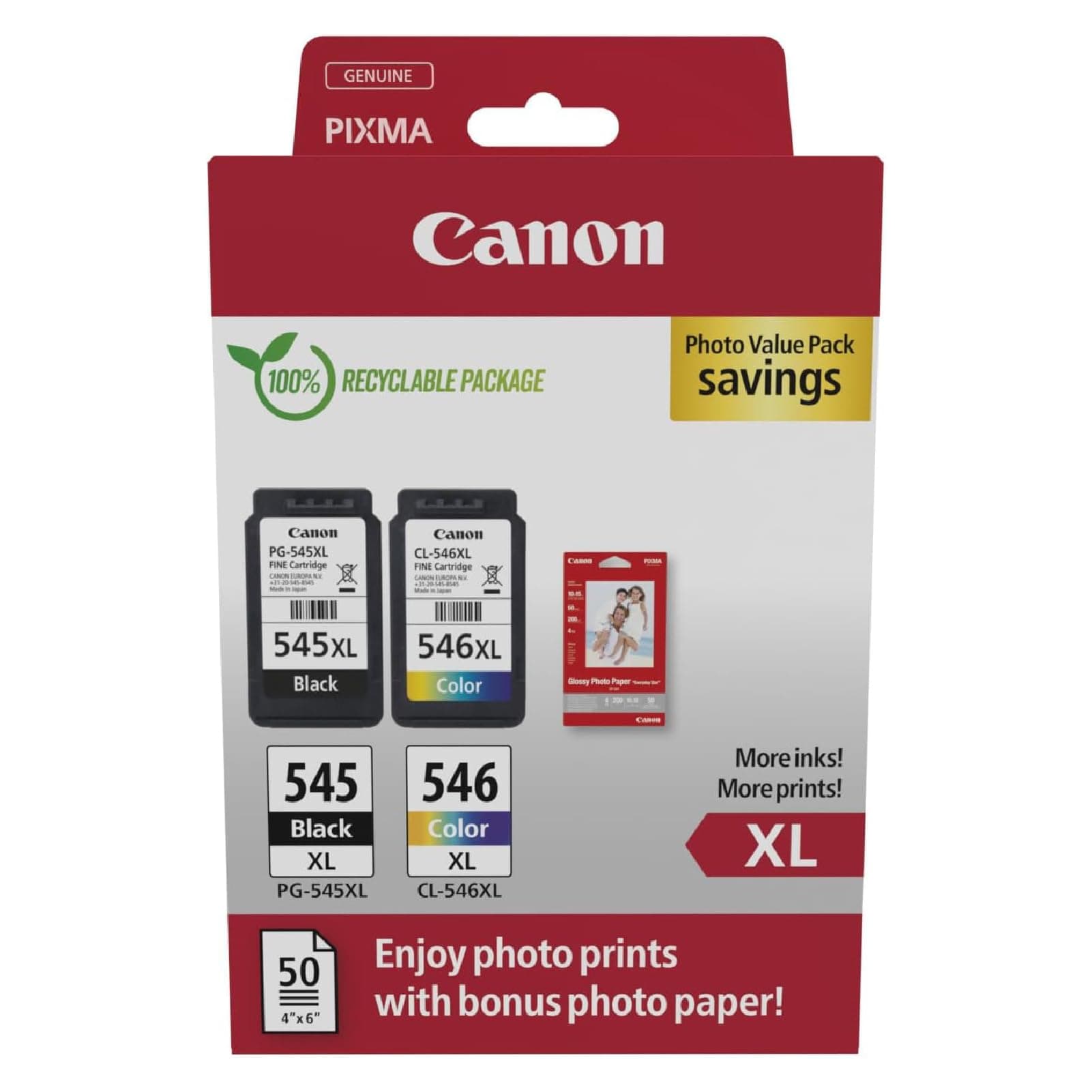 Canon PG-545XL/CL-546XL PVP