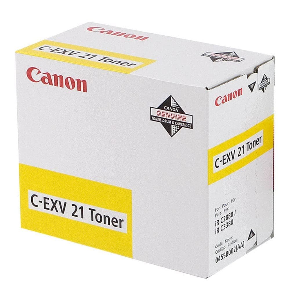 Canon Toner C-EXV 21, Yellow
