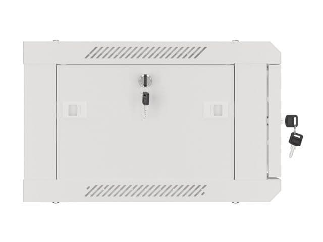 Lanberg rack cabinet 19" wall-mount 4U / 600x450 for self-assembly (flat pack), grey