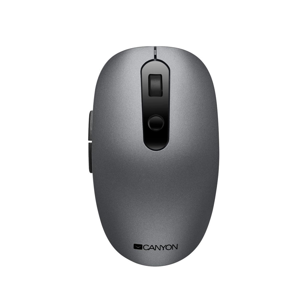 Мишка Canyon MW-9 CNS-CMSW09DG, безжична, Bluetooth, оптична (1500 dpi), USB, сива