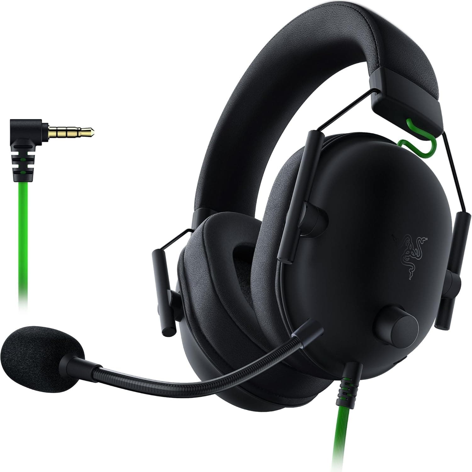 Слушалки Razer Blackshark V2 X (RZ04-03240100-R3M1), микрофон, виртуален 7.1 Surround, 50мм говорители, 3.5mm жак, черни