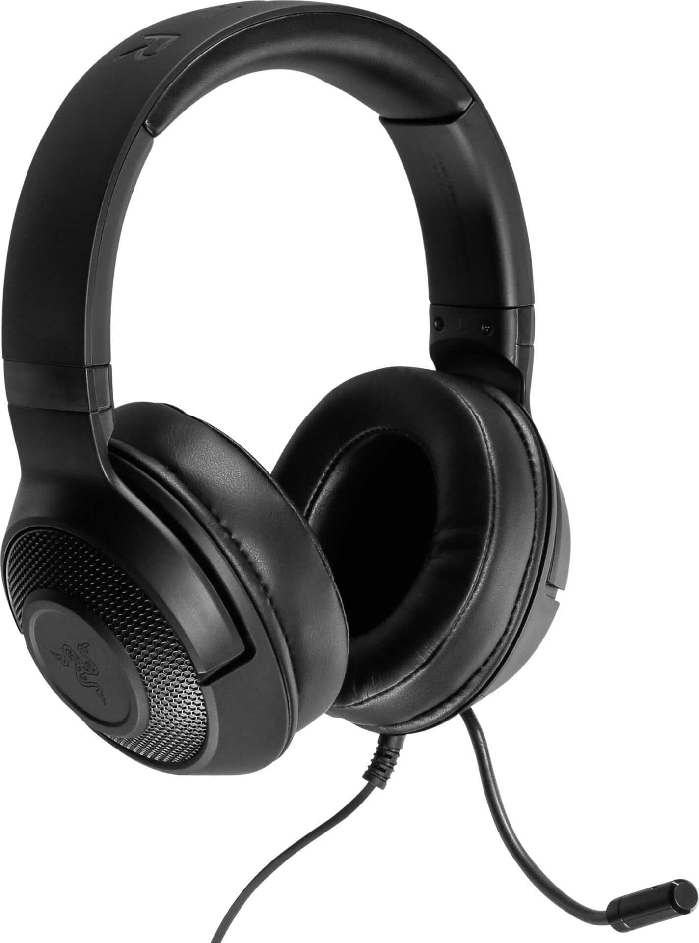 Слушалки Razer Kraken X Lite, микрофон, гейминг (за PC, PS4, Xbox One), черни