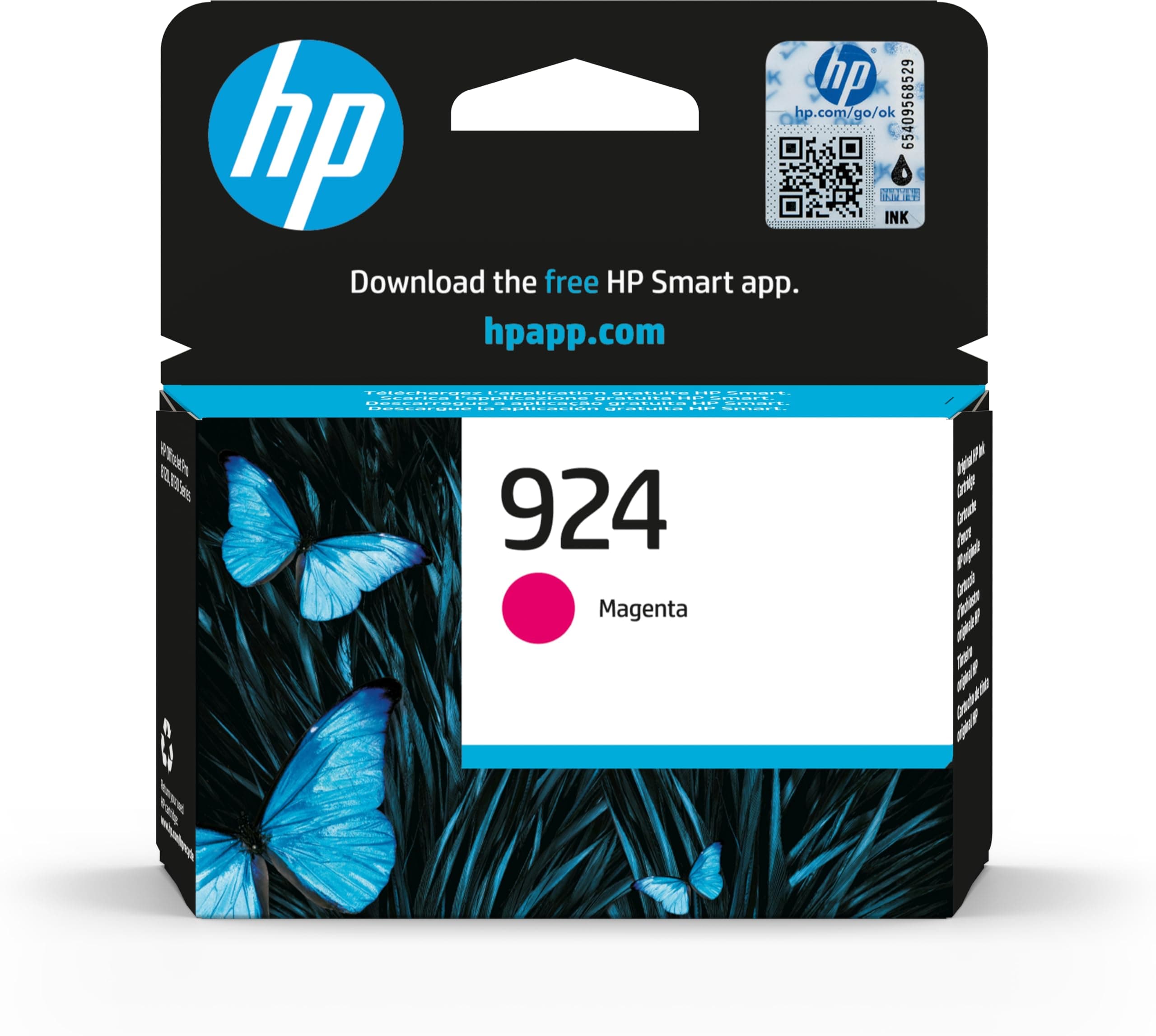 Оригинална касета с мастило HP 924 Magenta