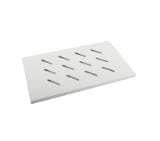 Lanberg 19" fixed shelf 1U / 496x280mm, max load capacity up to 120kg, grey