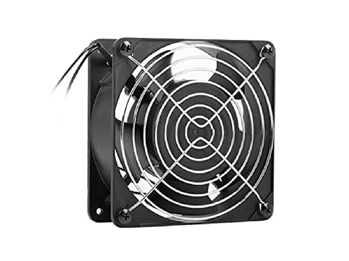 Lanberg fan for 10" & 19" rack wall-mount cabinet, 230V, 120x120x38mm, black