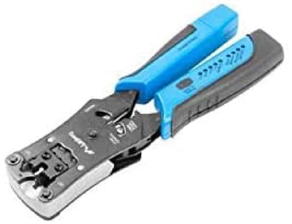 Lanberg crimping tool for RJ45, RJ12, RJ11 + cable tester