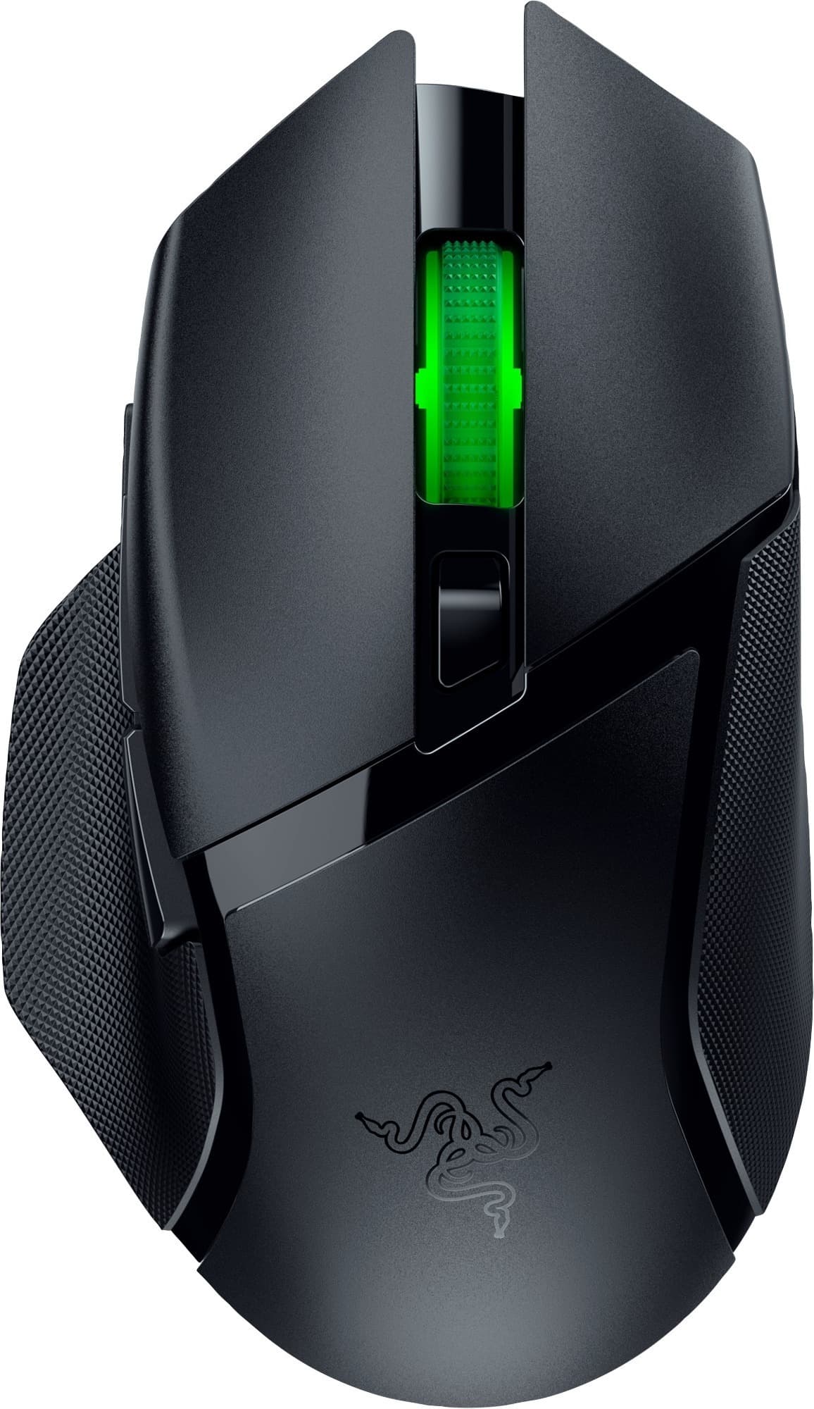 Мишка Razer Basilisk V3 X HyperSpeed, оптична, безжична, 18 000 dpi, Bluetooth, USB, черна, Razer Chroma™ RGB
