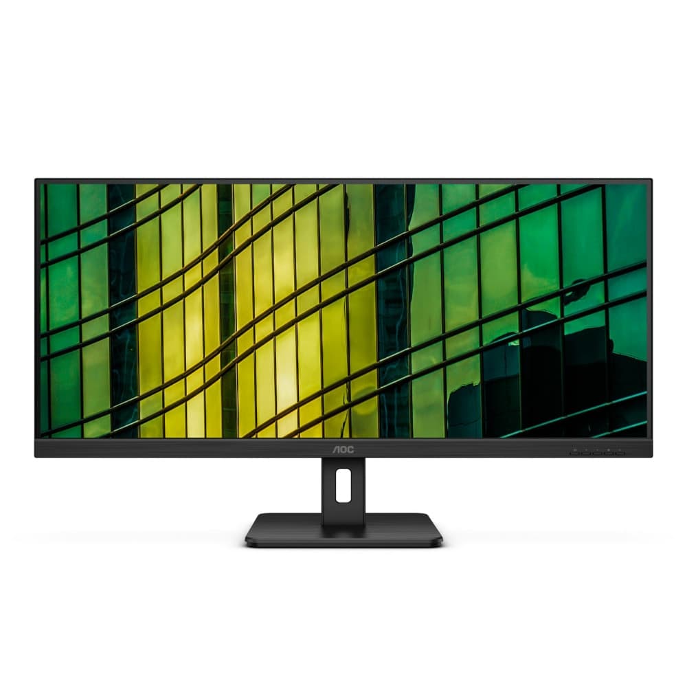 AOC U34E2M, 34" VA WLED, 3440x1440@100Hz, 4ms GtG, 300cd m/2, 4000:1, 20M:1 DCR, Adaptive Sync, FlickerFree, Low Blue Light, Tilt, 2xHDMI, DP