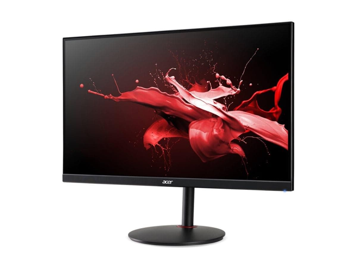 Acer Nitro XV270M3bmiiprx, 27" IPS LED ZeroFrame, FHD (1920x1080), FreeSync 180Hz, 1ms(VRB), 100M:1, 250nits, 99% sRGB, 2xHDMI, DP, Audio Out, Високоговорител 2Wx2, BluelightShield, Hgt. Adj, Завъртане, завъртане, накланяне, Vesa, черно
