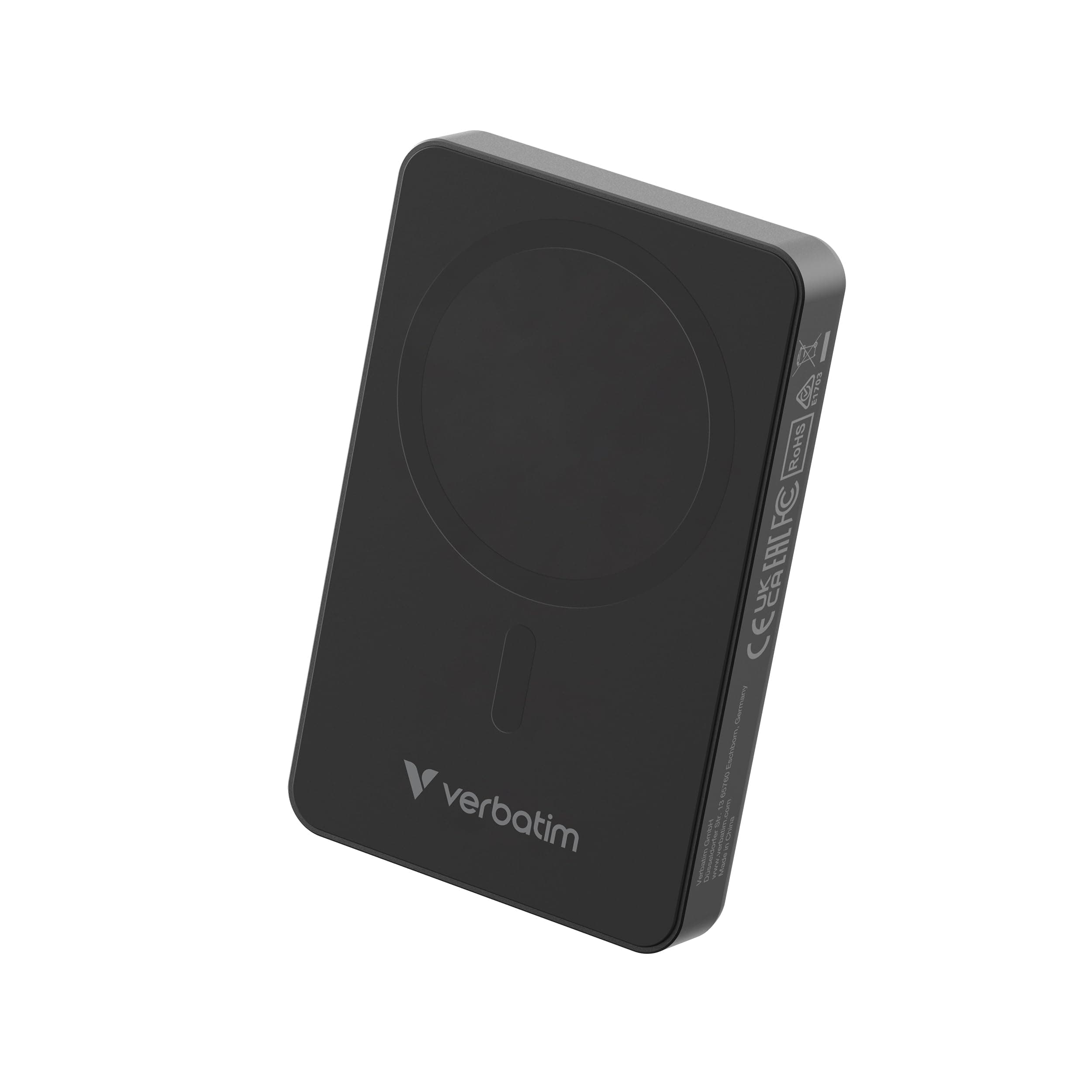 Verbatim Charge 'n' Go Essentials Power Bank Magnetic Wireless 10000mAh Черен