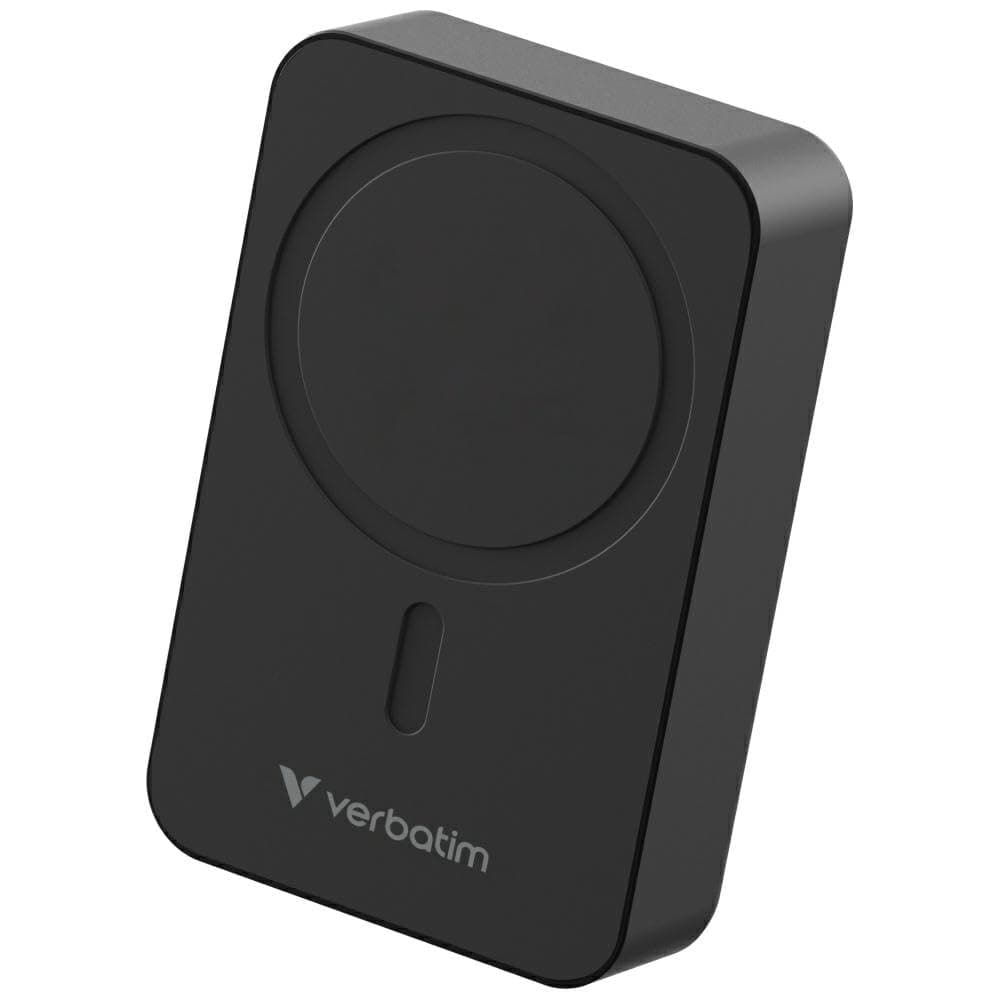 Verbatim Charge 'n' Go Essentials Power Bank Magnetic Wireless 20000mAh Черен