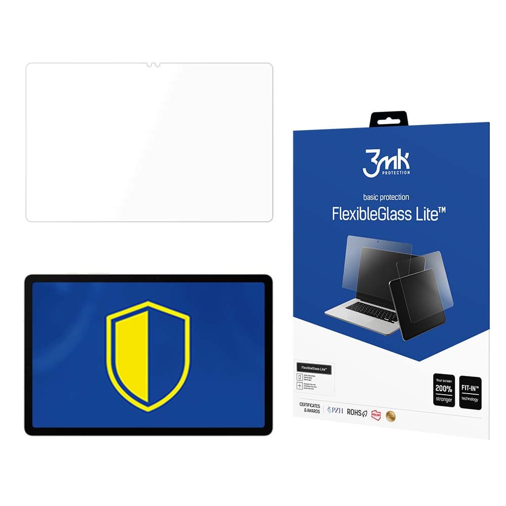 Хибридно стъклено защитно покритие за дисплея на Samsung Galaxy Tab S9 - 3mk FlexibleGlass Lite Screen Protector (прозрачен)