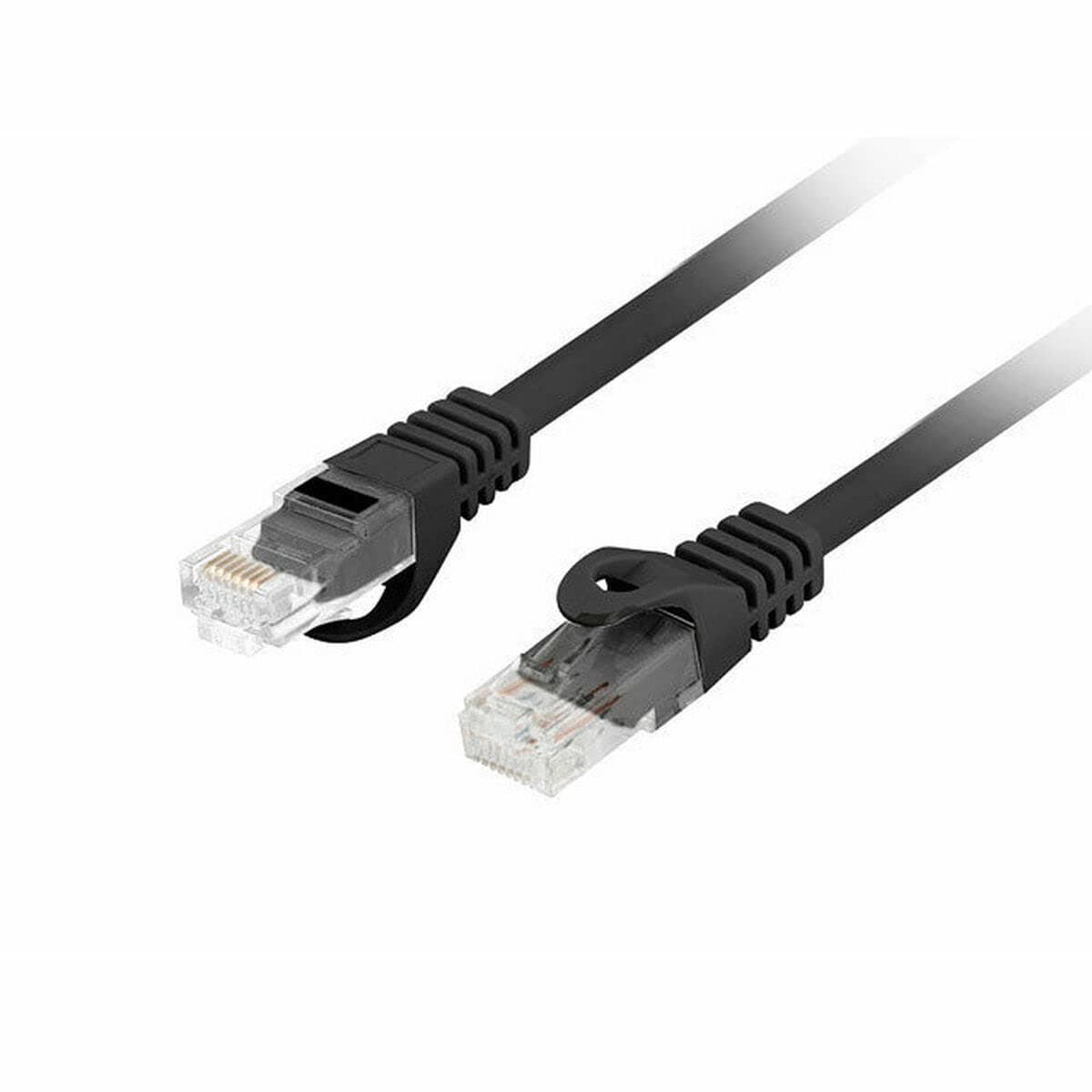 Lanberg patchcord CAT.6 utp lszh cu 1.5m black fluke passed