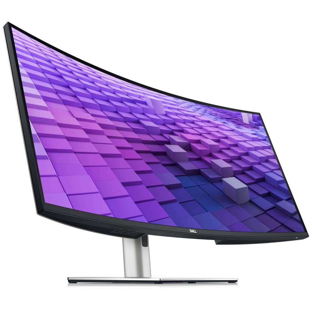 Dell U3824DW, 37.5'' UltraSharp Curved WQHD+(3840x1600) AG, IPS, 21:9, 5ms, 2000:1, 300 cd/m2, PD 90W, 100% Srgb, HDMI, DP, USB-C Hub, USB 3.2, RJ45, Speacers, Height Adjustable, Swivel, Tilt, Black