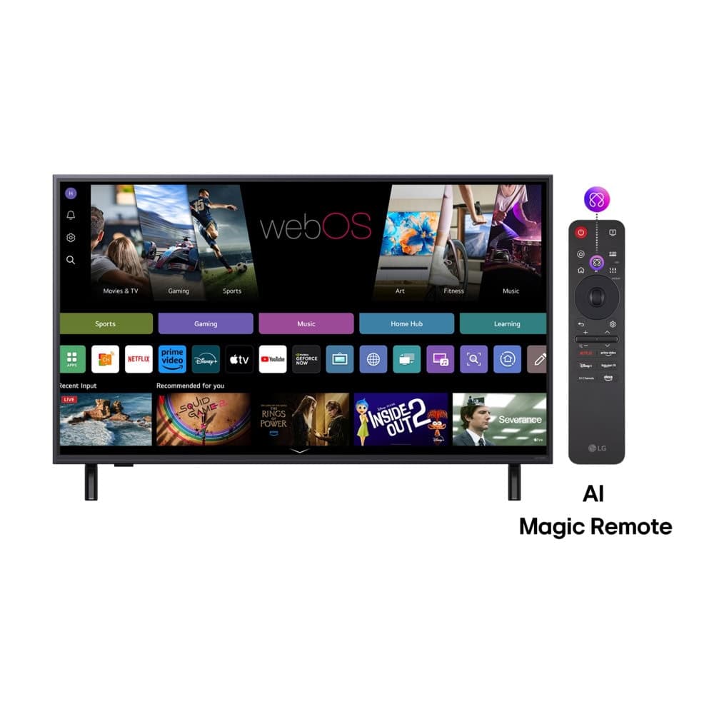 LG 55QNED82A3B, 55" 4K QNED HDR Smart TV, 3840x2160, DVB-T2/C/S2, ?7 AI Processor, HDR10 / HLG, webOS 25 ThinQ, VRR / ALLM / HGiG, 4K Upscaling, WiFi 5, Voice Controll, Bluetooth 5.1, AirPlay 2, LAN, CI, HDMI, SPDIF, Google Cast, 2 pole Stand