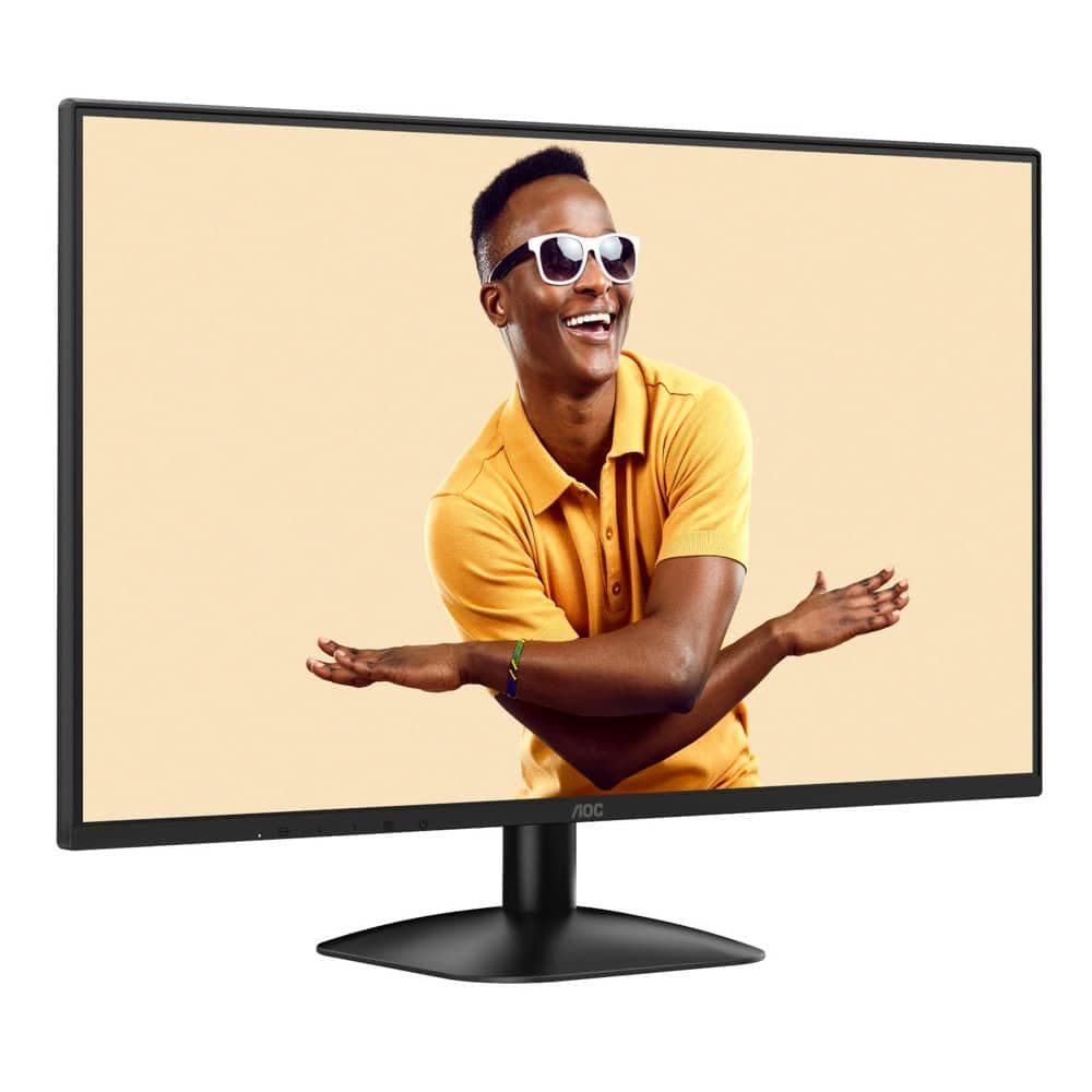 AOC 27B31H, 27" IPS WLED, 1920x1080@120Hz, 4ms GtG, 1ms MPRT, 300cd m/2, 1500:1, 20M:1 DCR, Adaptive Sync, FlickerFree, Anti Blue Light, Tilt, D-SUB, HDMI