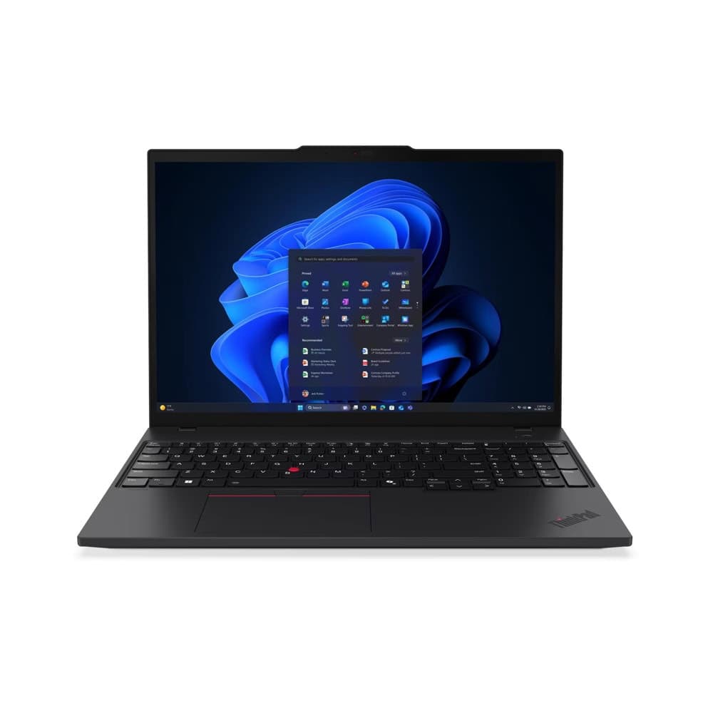 Lenovo ThinkPad T16 G4 Intel Core Ultra 7 255U, 12C (до 5.2GHz, 12MB), 32GB(2x16) DDR5-5600, 1TB SSD, 16" WUXGA (1920x1200) IPS AG, Intel Graphics, 5MP&IR, Backlit KB, WLAN, BT, SCR, FPR, 4 клетка, Win11Pro, 3Y Premier