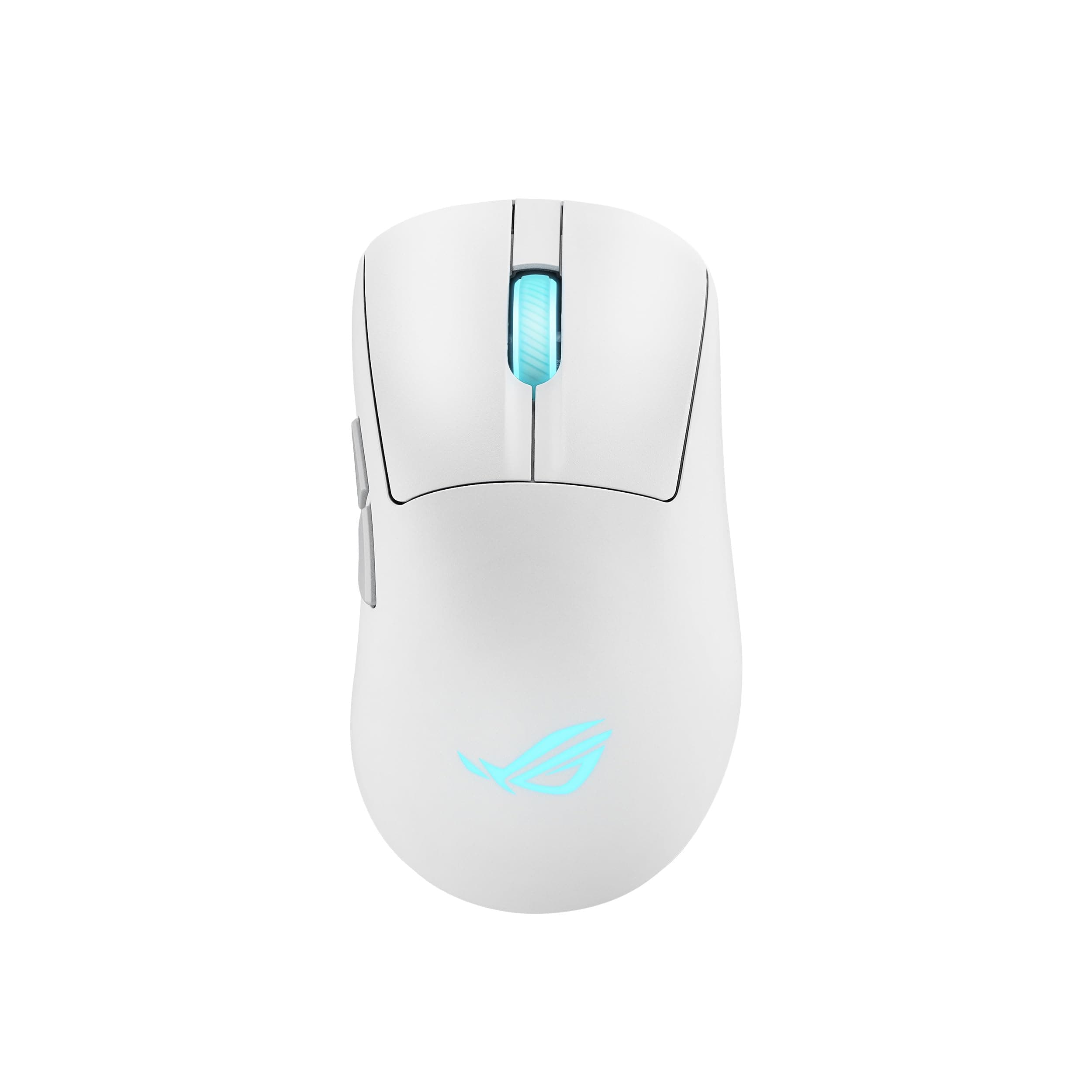 Asus ROG Keris II Origin Wireless Gaming Mouse, 65g Lightweight, Ergonomic, Push-Fit Switch Socket, 42K Optical Sensor, ROG Micro Switch II, ROG Omni Receiver, 5 Programmable Buttons, Moonlight Whit