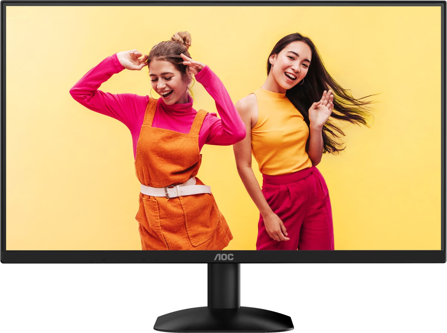 AOC 27B35HM, 27" VA WLED, 1920x1080@100Hz, 4ms GtG, 1ms MPRT, 250cd m/2, 3000:1, FlickerFree, Adaptive Sync, Low Blue Light, Tilt, D-SUB, HDMI