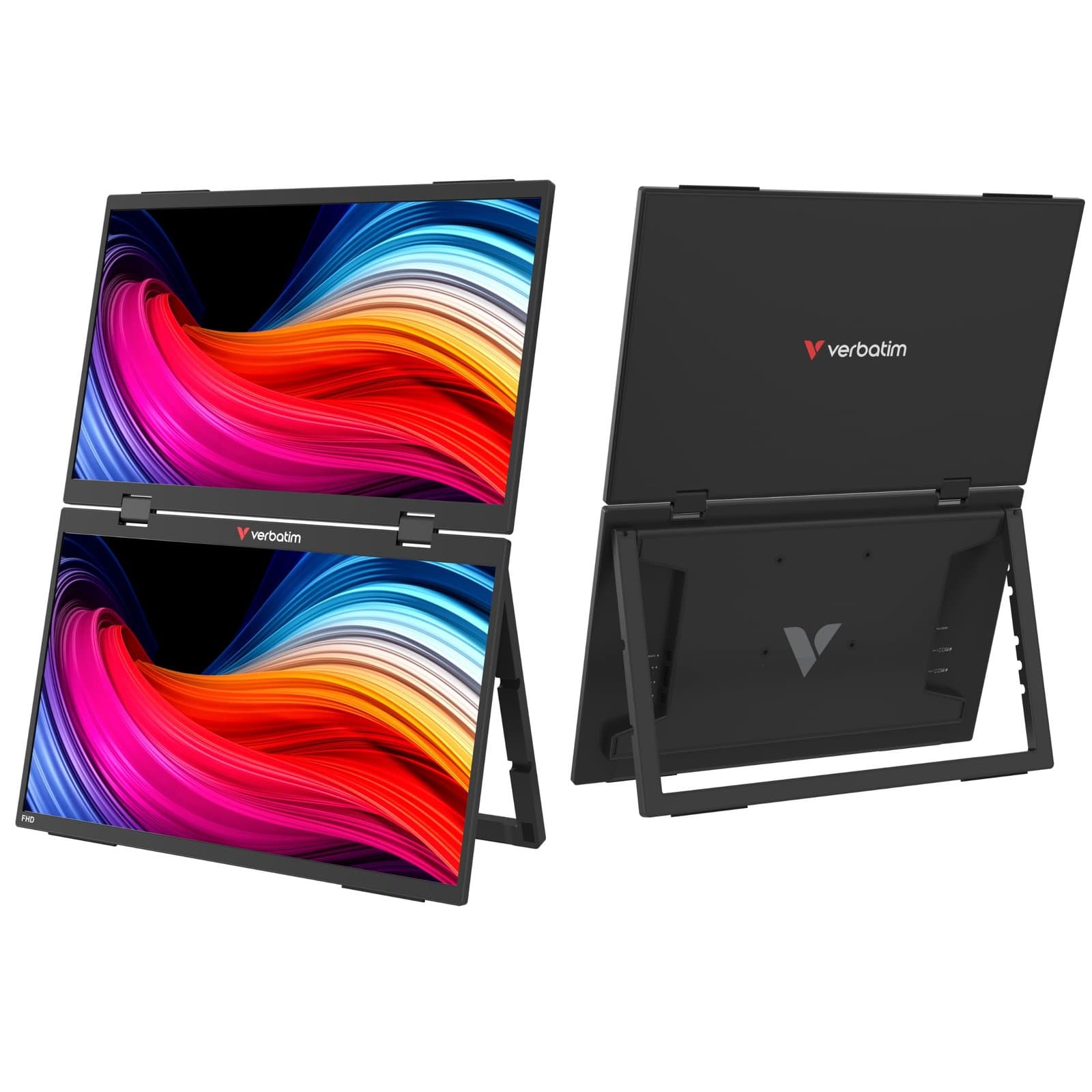 Verbatim Portable 15.6" Dual Monitor Essentials