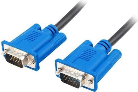 Lanberg VGA M/M cable 1.8m dual-shielded, 2x ferrite core, black