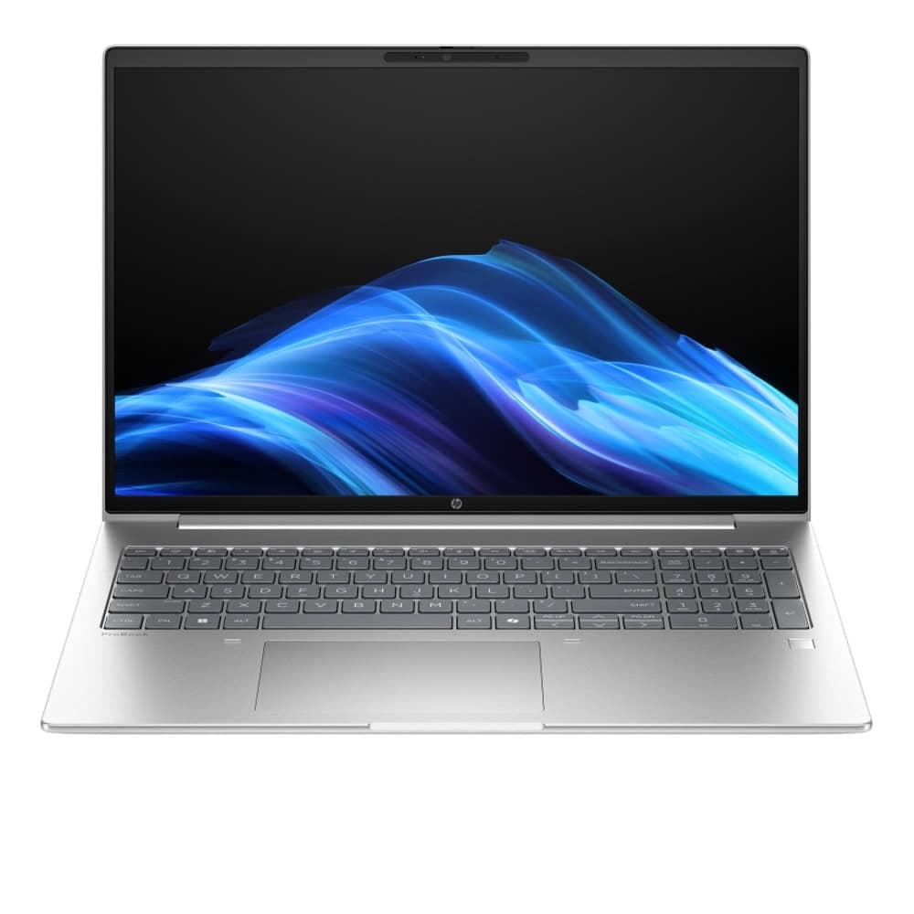 HP ProBook 4 G1a AI 16" Pike Silver, Ryzen 7 250 (до 5.1GHz/16MB/8C), 16" WUXGA AG 300nits, 16GB 5600Mhz 1DIMM, 512MB PCIe SSD, WiFi 6E + BT 5.3, FPR, Backlit Kbd, 3C Batt, Win 11 Pro, 3Y Offsite
