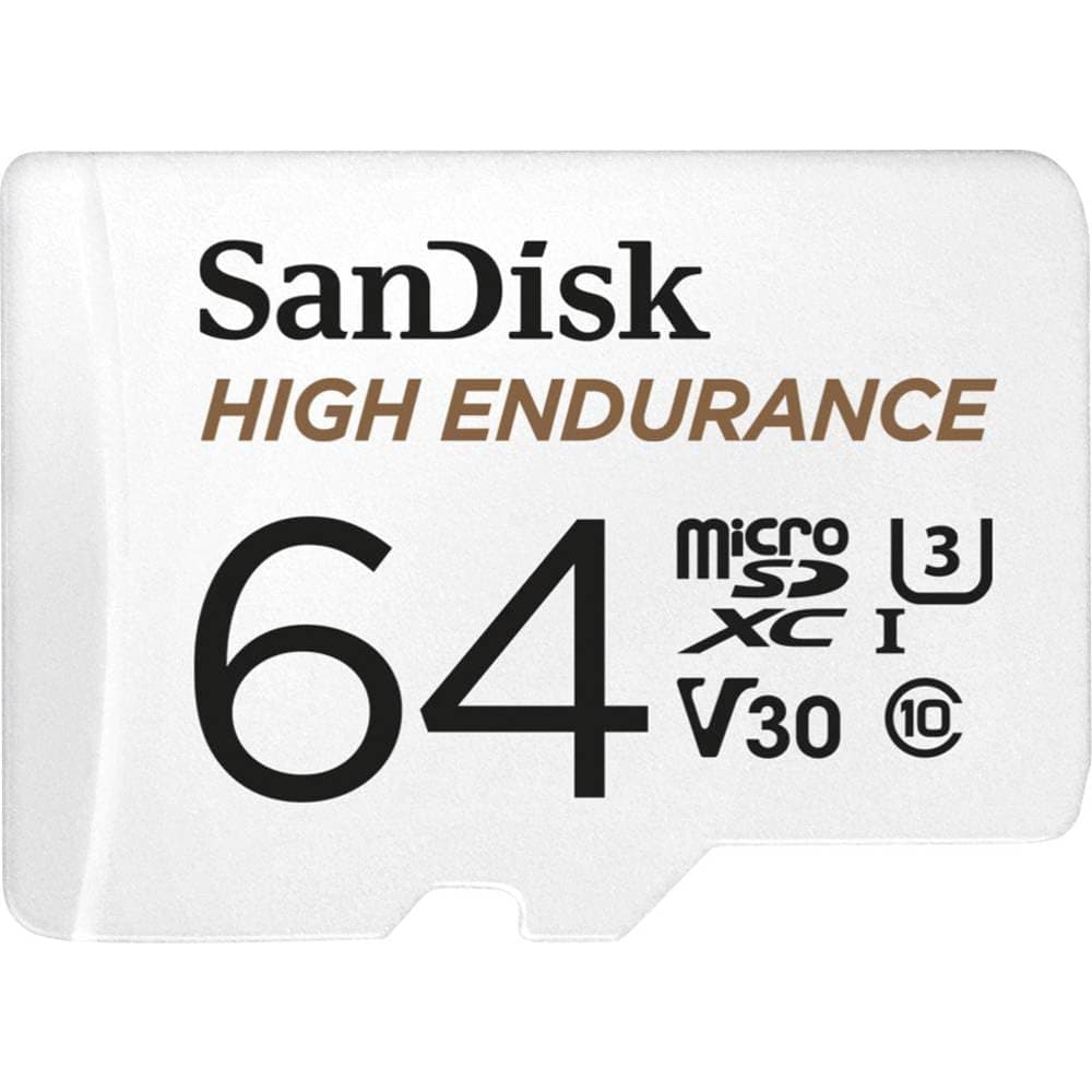Карта памет SANDISK micro SDXC UHS-I, U3, SD Адаптер, 64GB