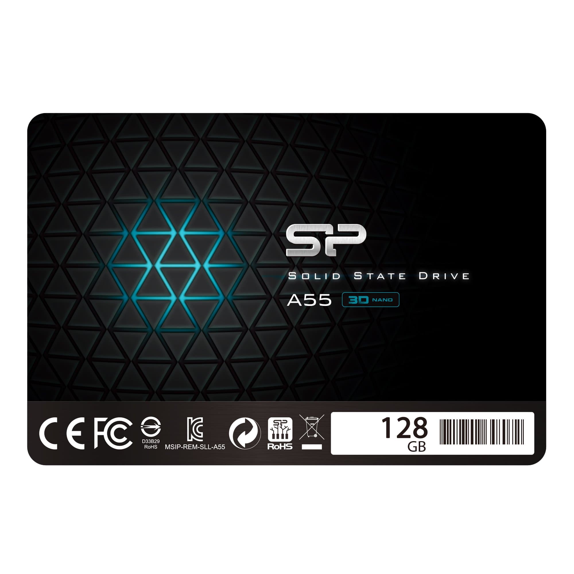 SSD SILICON POWER A55, 2.5", 128 GB, SATA3