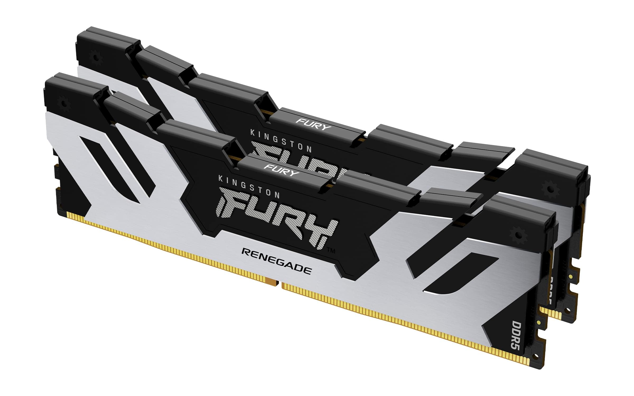 Памет Kingston Fury Renegade Silver 32GB(2x16GB) DDR5 6400MHz KF564C32RSK2-32