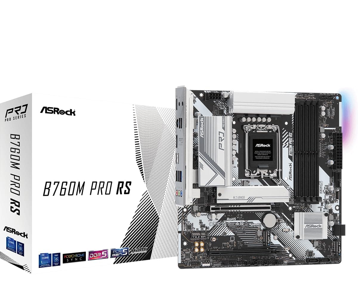 Дънна платка ASRock B760M Pro RS DDR5