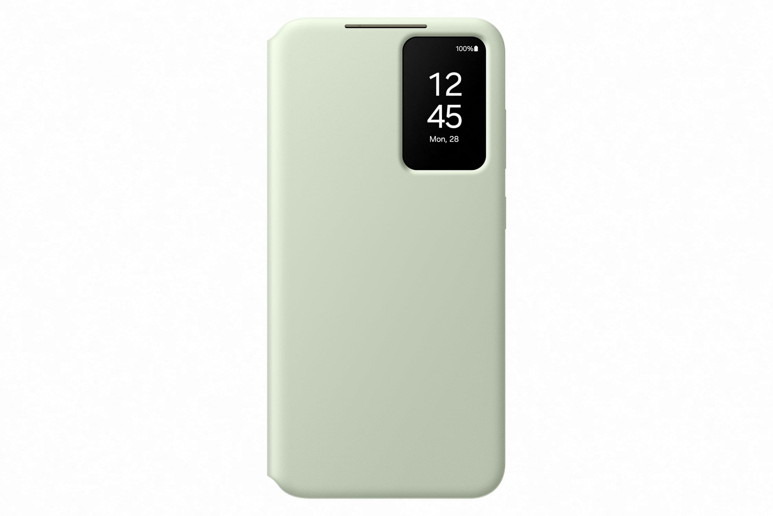 Калъф за Samsung Galaxy S24+, пластмасов, Samsung Smart View Wallet, зелен