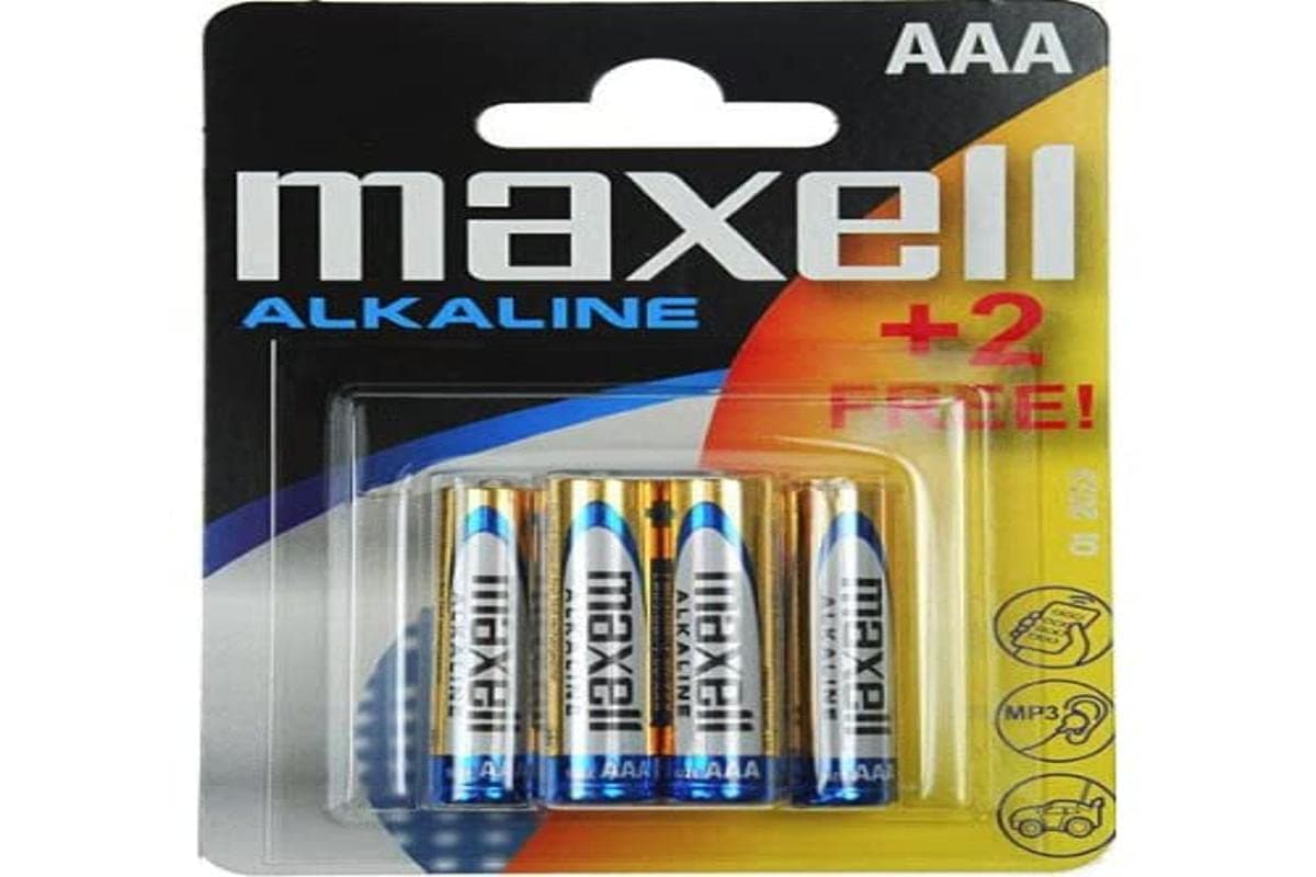 Алкална батерия MAXELL LR03 AAA 1,5V /4+2 бр. в опаковка