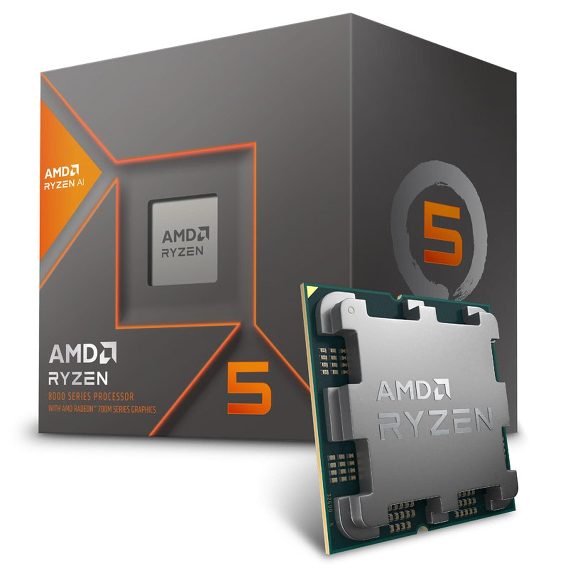 Процесор AMD RYZEN 5 8600G, 4.3GHz (Up to 5.0GHz) 16MB Cache, 65W, AM5, BOX