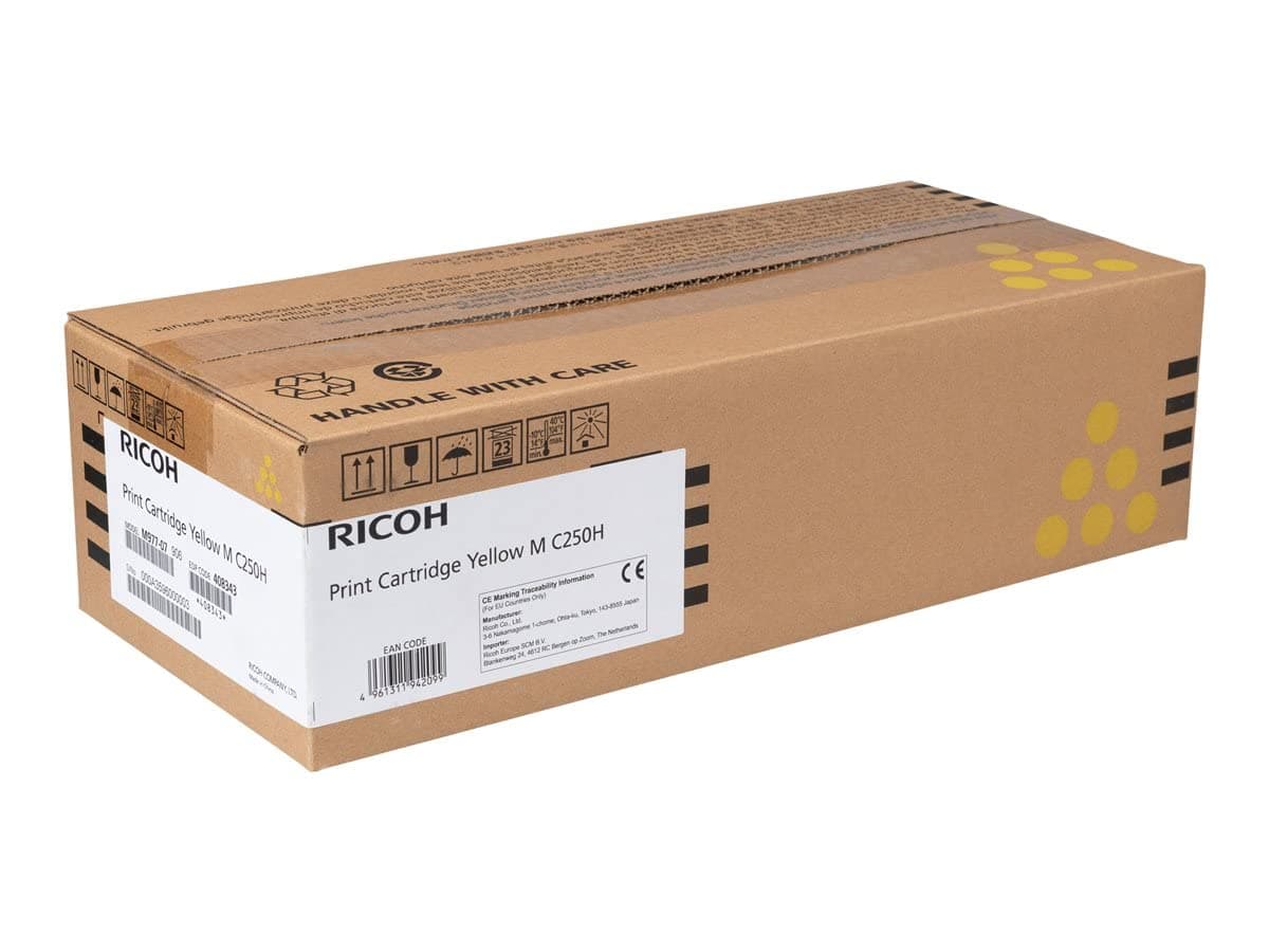 Тонер касета Ricoh M C250 UHY, 6300 копия, P C301W / M C250FW, Yellow