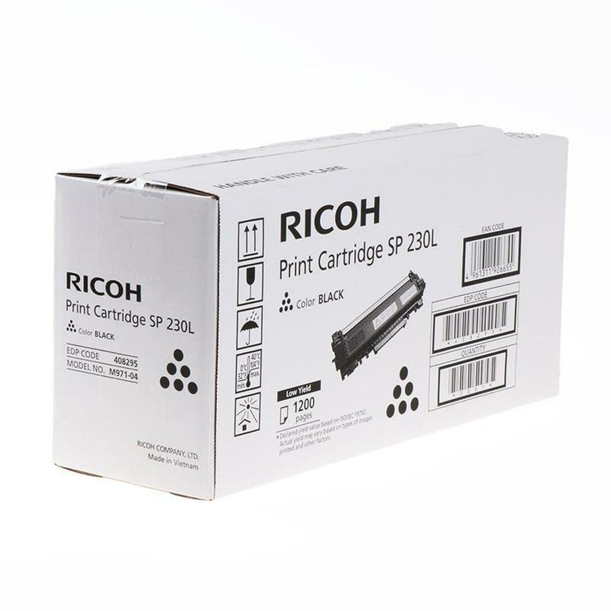 Тонер касета RICOH SP 230L,1200к., Черен
