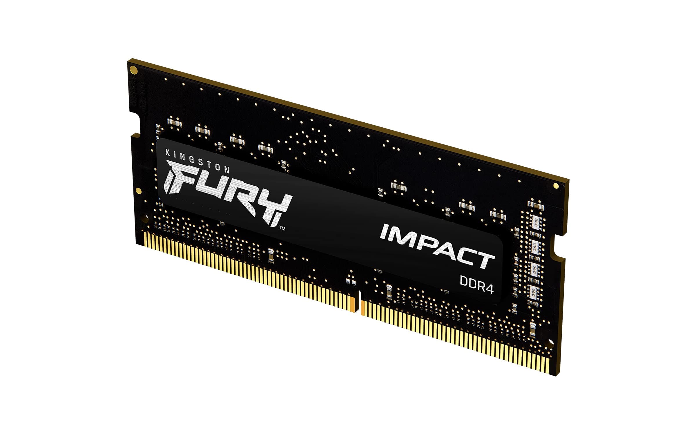Памет Kingston FURY IMPACT 16GB SODIMM DDR4 PC4-25600 3200MHz CL20 KF432S20IB/16