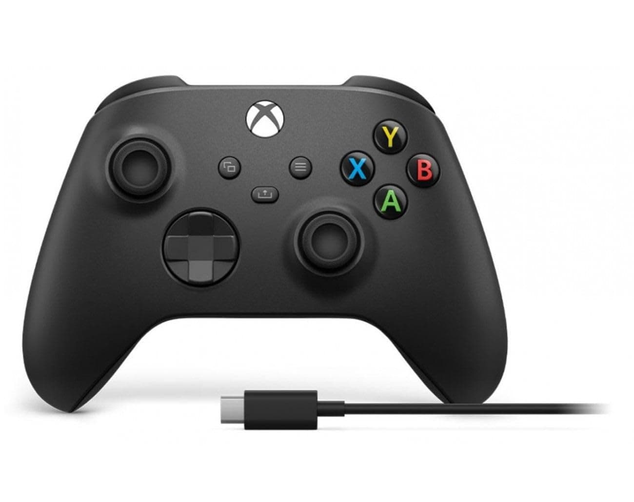 Геймърски контролер Microsoft Xbox, Безжичен, USB-C, Черен