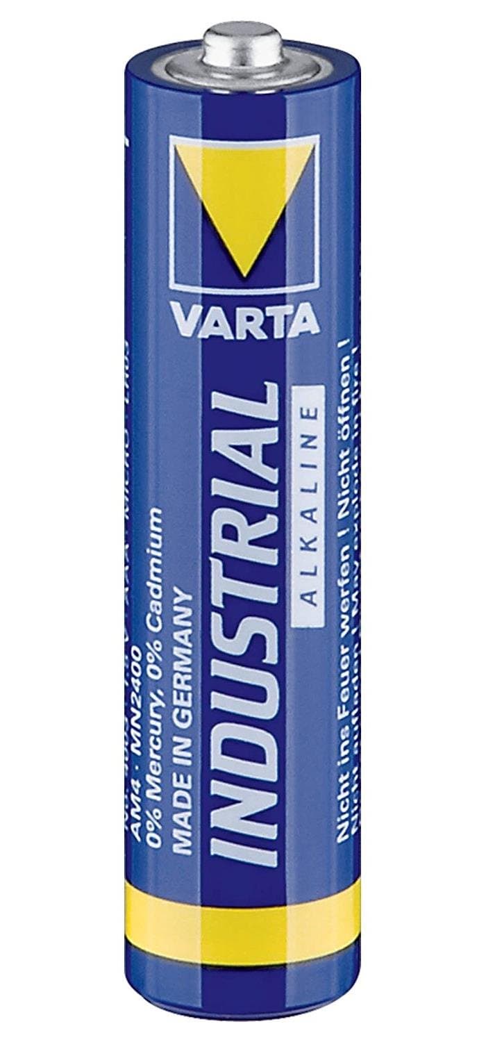 Алкални батерии индустриални LR03 AAA 1,5V 10PK INDUSTRIAL PRO4003 VARTA