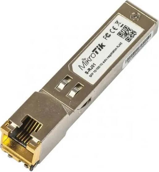 Мрежов комутационен модул Mikrotik S-RJ01, 1.25Gbps