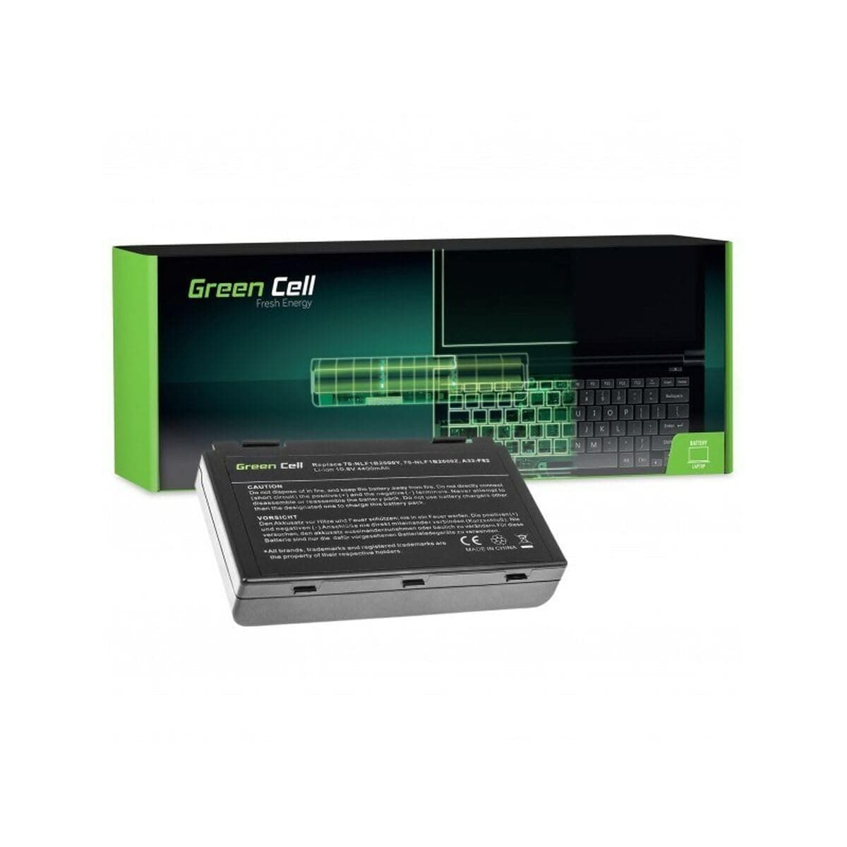 Батерия за лаптоп GREEN CELL, Asus K40 K50 K50AB K50C K51 K51AC K60 K70 X70 X5DC, 10.8V, 4400mAh