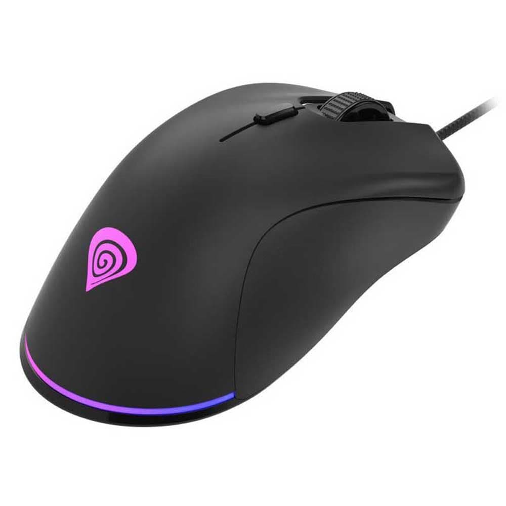 Genesis Gaming Mouse Krypton 200 Silent Optical 6400 DPI With Software Black