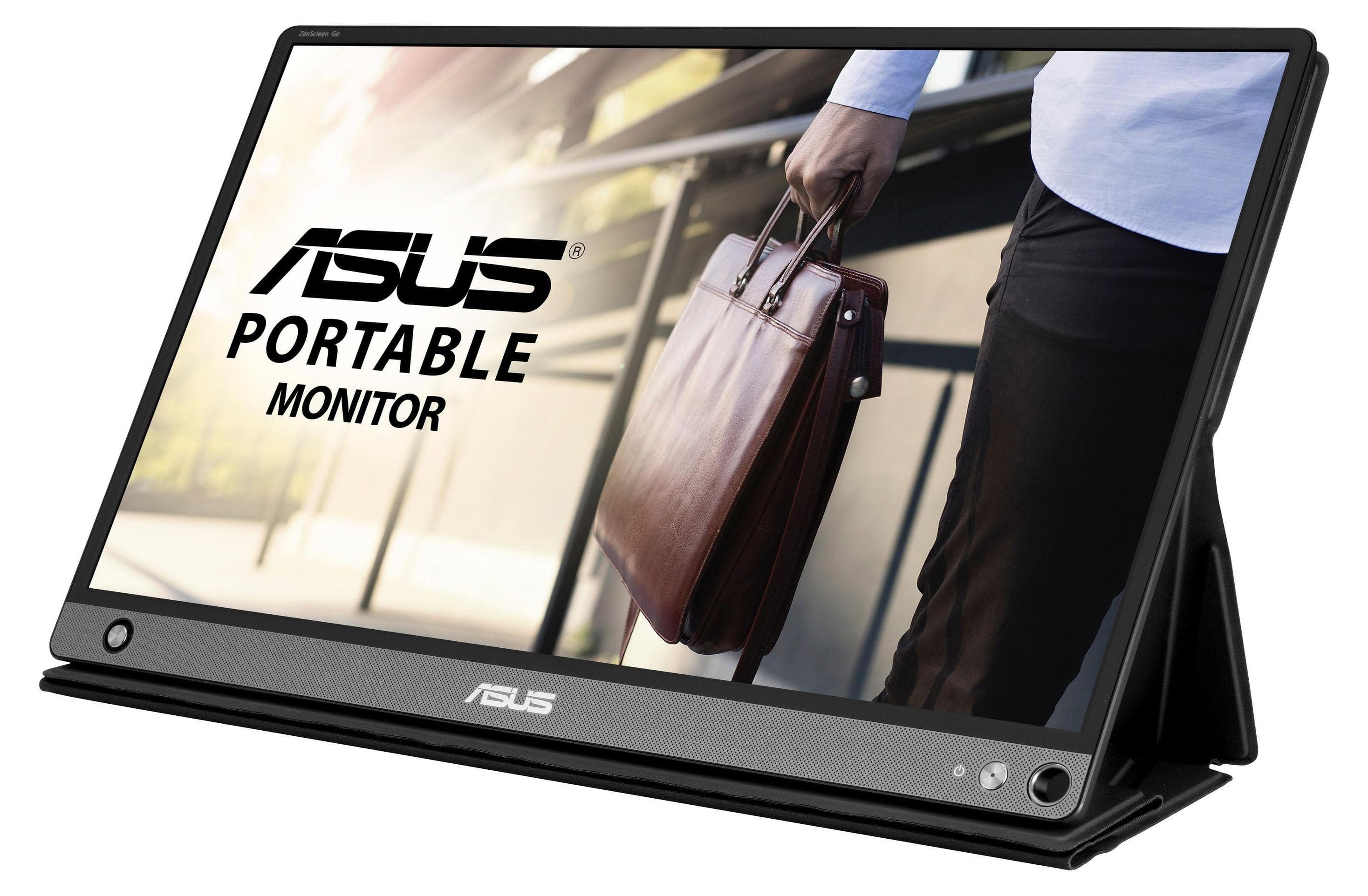 Монитор ASUS ZenScreen Go MB16AHP 15.6" FHD (1920x1080) IPS, USB Type-C, Преносим