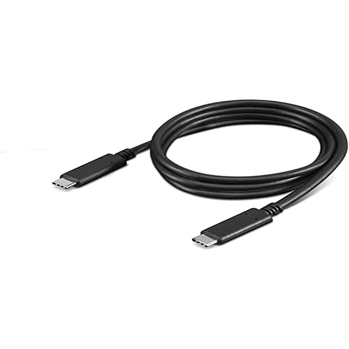 Кабел Lenovo 4X90U90619, USB-C (м) към USB-C (м), 1m, черен